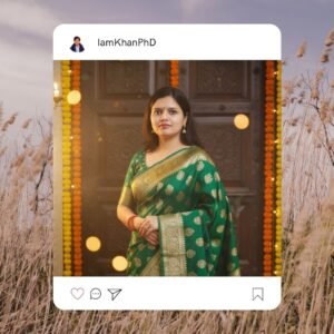 Editable Gemini Diwali AI Portrait Prompts for Girls (4)