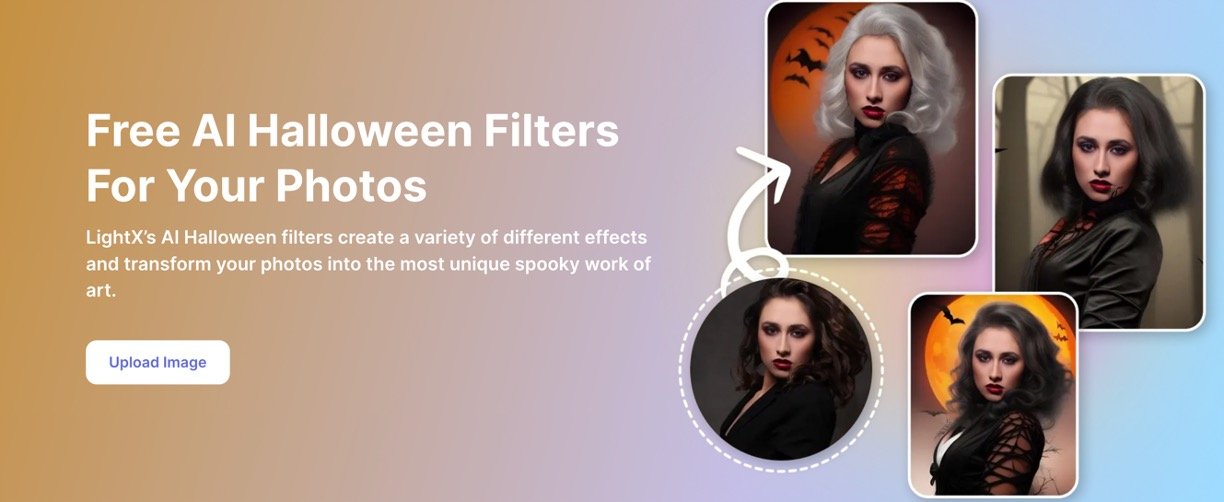 LightX AI Halloween Filter