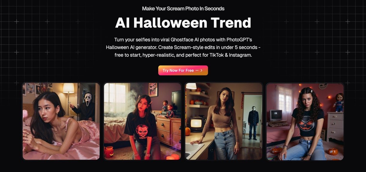 PhotoGPT Ghostface AI
