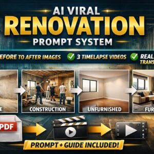 AI Viral Renovation Prompt