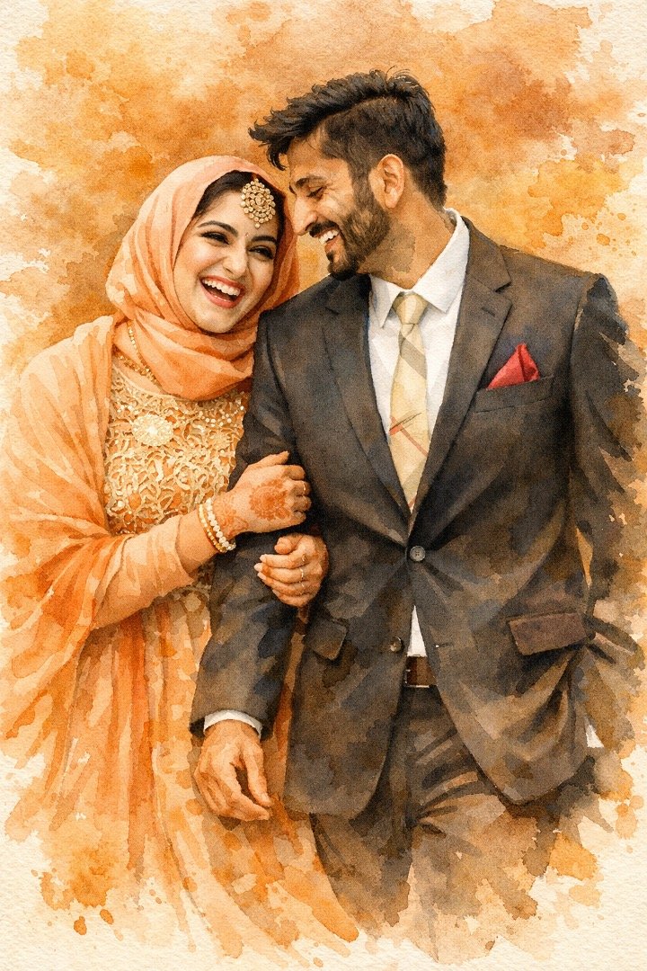 Best Watercolor Portrait Prompts: Romantic, Warm, and Face-Accurate