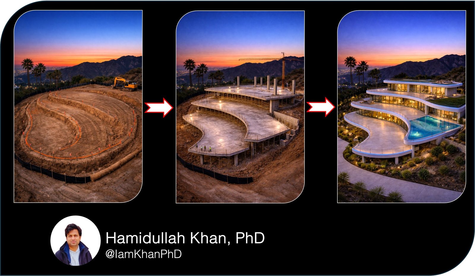 Exact Prompt I Used to Create this Viral Mansion Construction