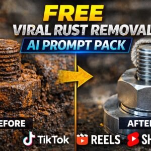 Free Viral Rust Remover Prompt Pack for AI Videos