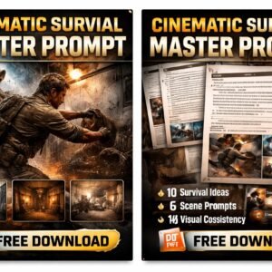 Free Cinematic Survival Prompt Pack for AI Video & Image Generation 2