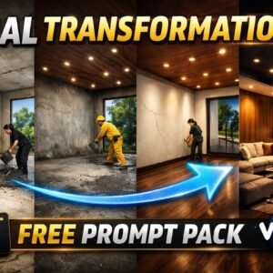 Create Viral Transformation Videos with This Free Veo 3 Prompt Pack