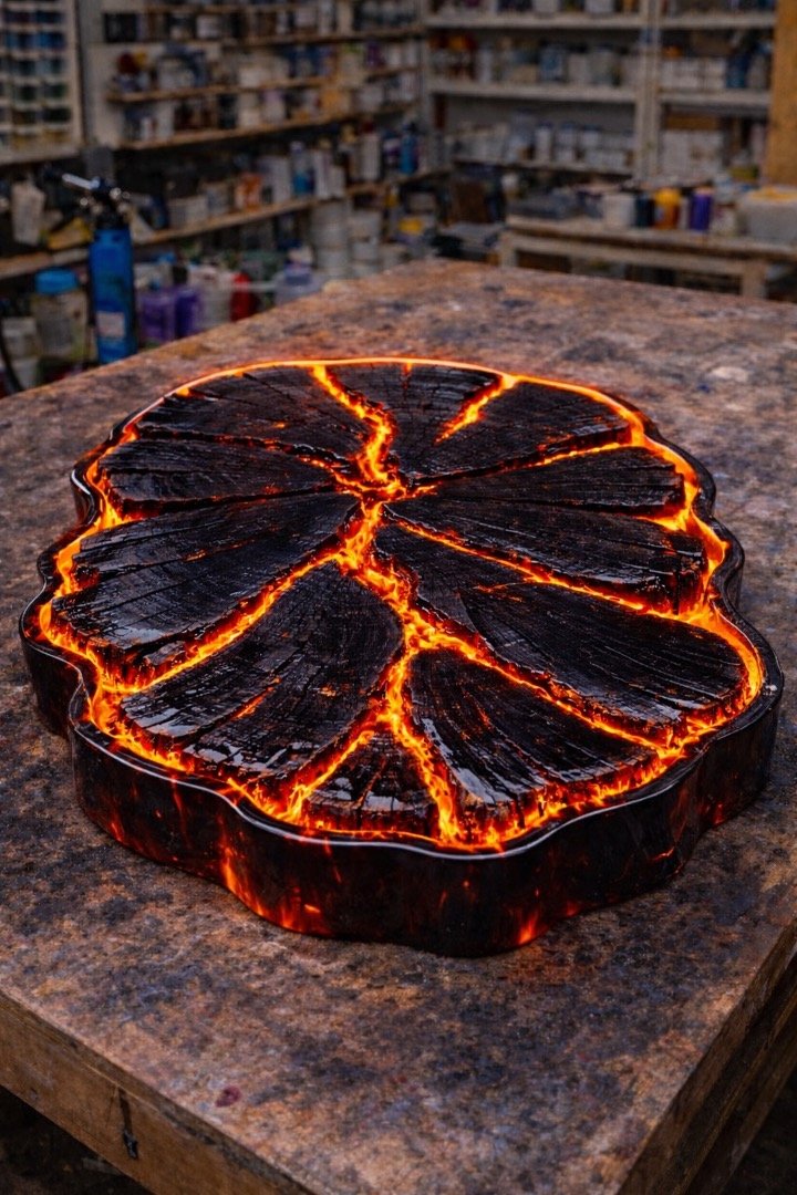 How I Made Satisfying Viral Resin Art Videos (Complete Prompts) a2