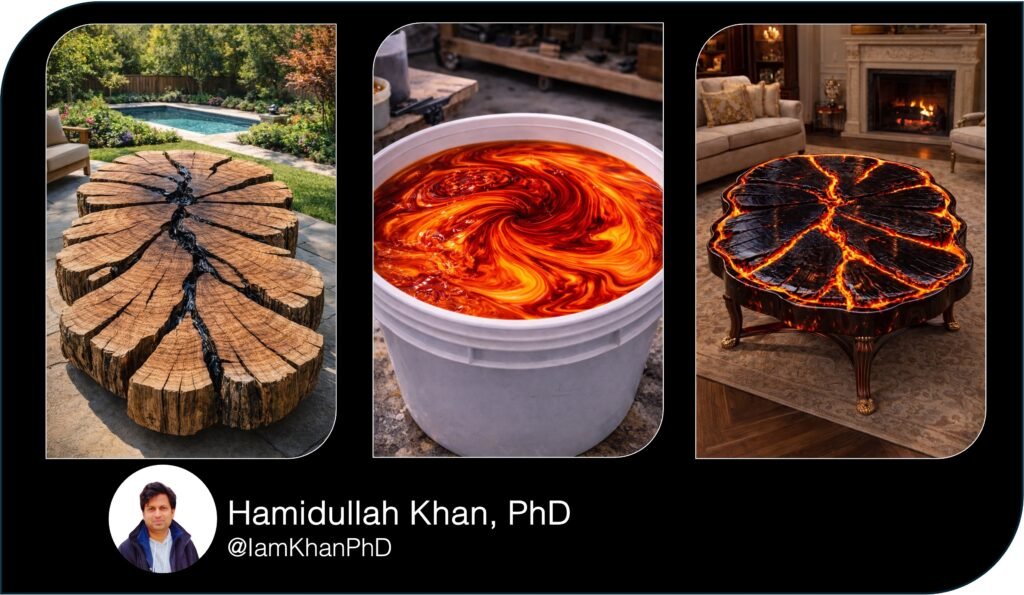 How I Made Satisfying Viral Resin Art Videos (Complete Prompts)