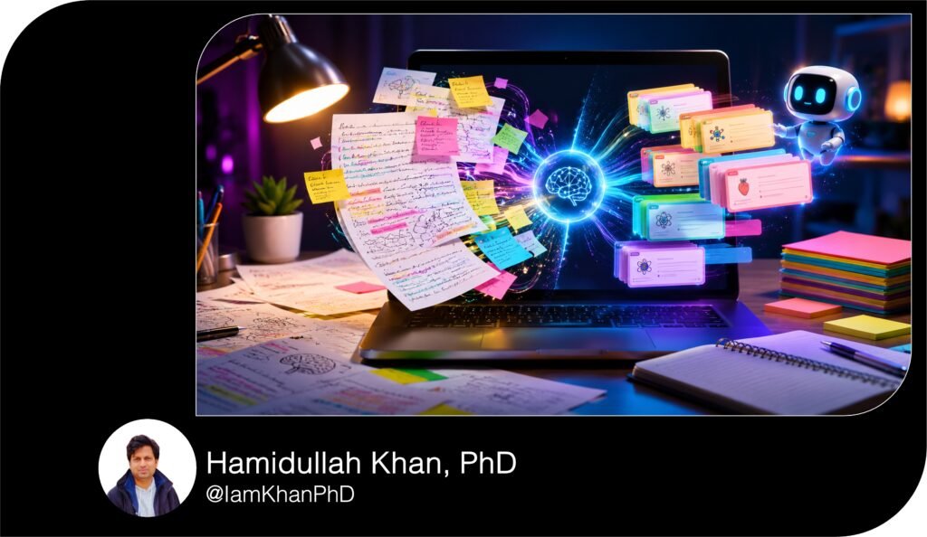 AI Prompts for Creating Flashcards From Notes