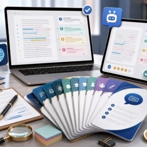 Download 50 editable AI prompts to help you write clear, professional, constructive reviewer comments for papers, projects, reports, content, products, submissions, and feedback tasks.