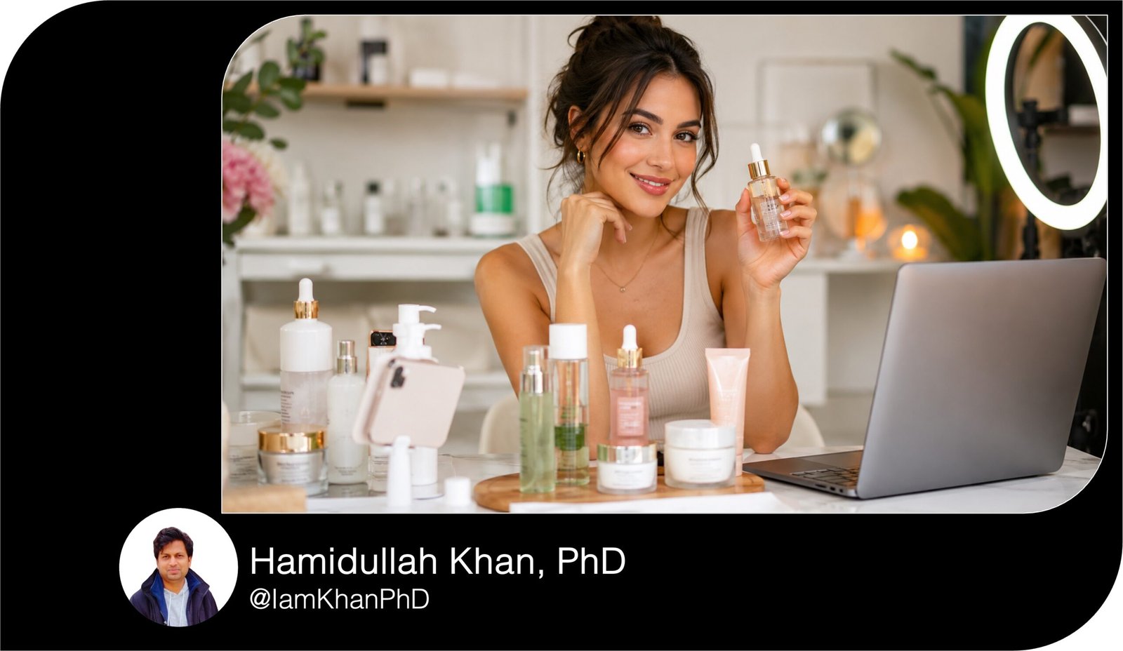 10 Free AI Prompts for Skincare Product Captions