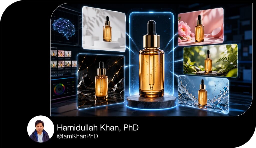 10 AI Image Prompts for Ecommerce Product Backgrounds