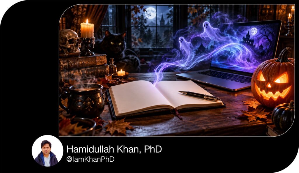 10 Halloween Writing Prompt Generators I Custom AI Prompt Bundle