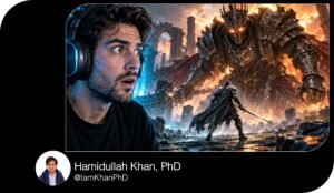 10 AI Thumbnail Prompts for YouTube Gaming I Editable Pack