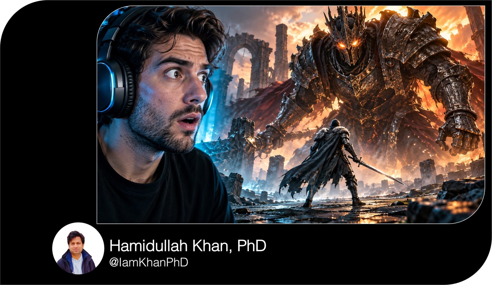 10 AI Thumbnail Prompts for YouTube Gaming I Editable Pack